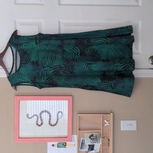 Green Palm Dress